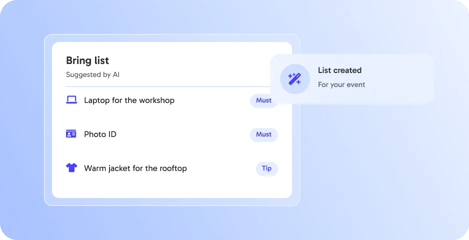 AI Bringlist