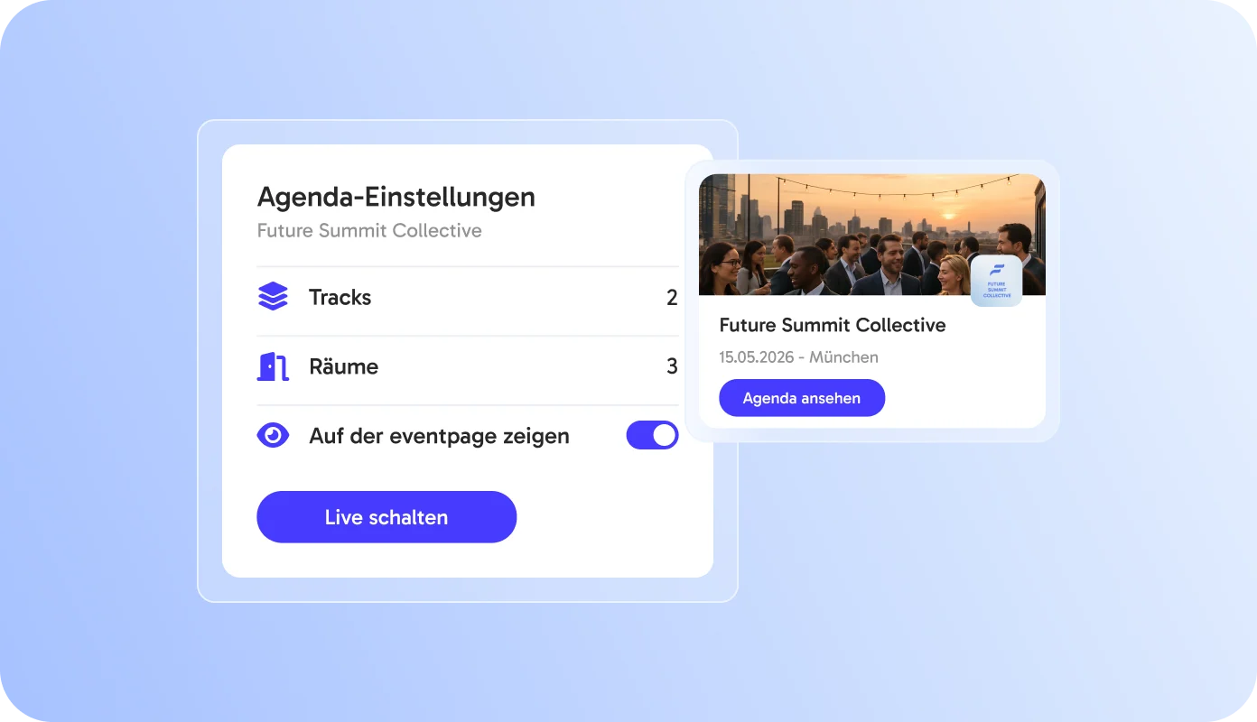 Einrichten und live gehen