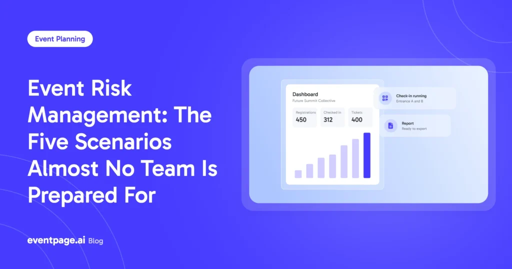 Event Risk Management: The Five Scenarios Almost No Team Is Prepared For