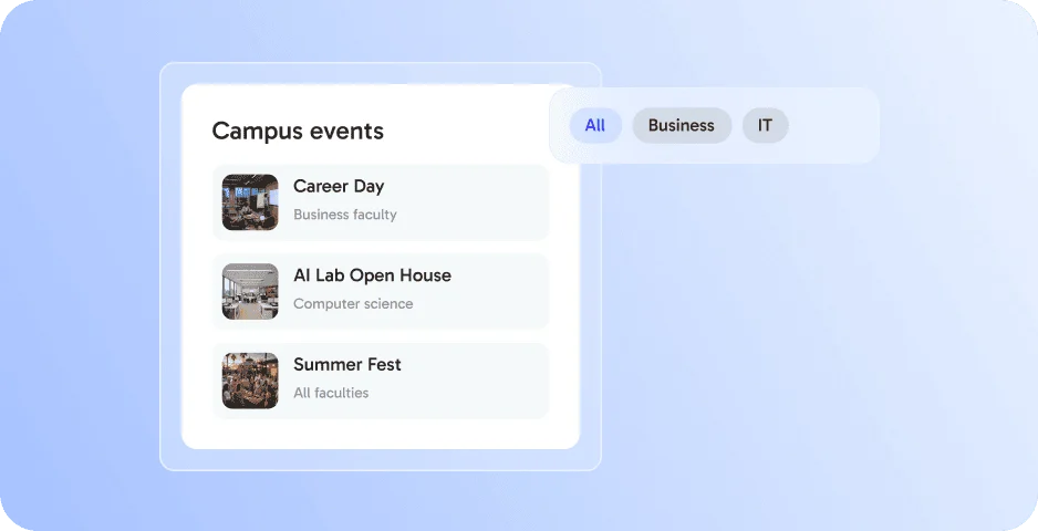 Universities & campus teams