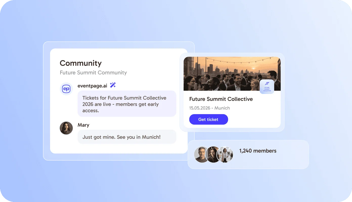 Step 3: News, events and updates