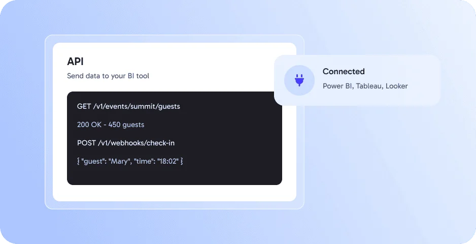 Connect your BI tools