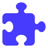 Ein Symbol in Form eines violetten Puzzleteils. - eventpage.ai
