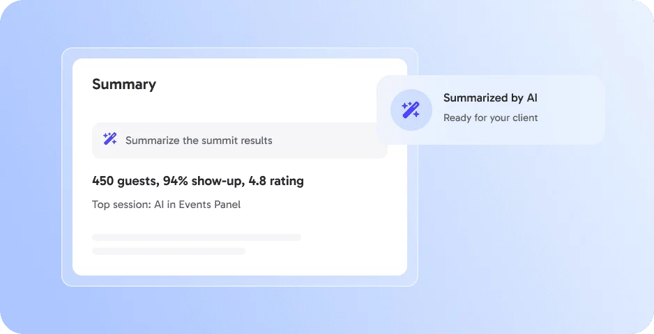 Summaries with AI