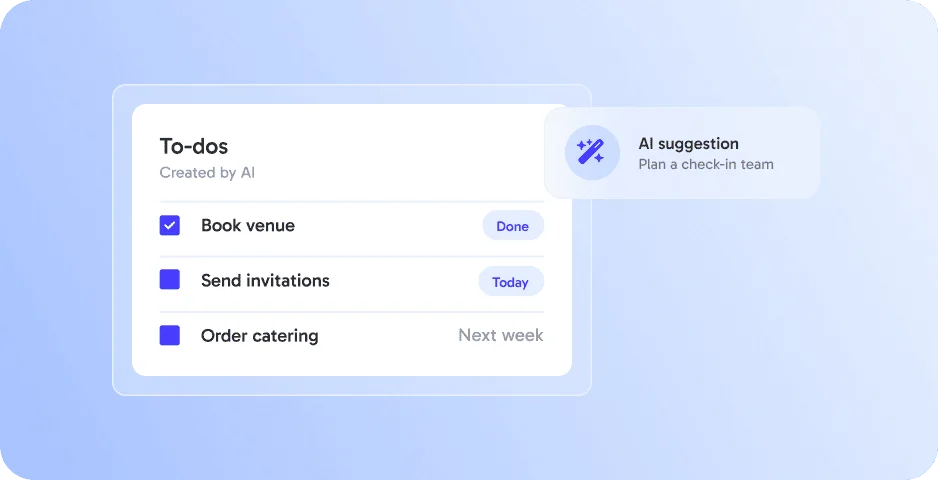 AI To-Do List ‑ stay organized with smart task planning
