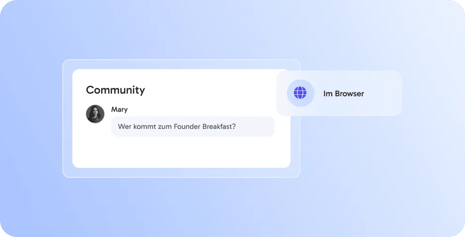 Community Building ‑ bleib mit Gästen in Verbindung