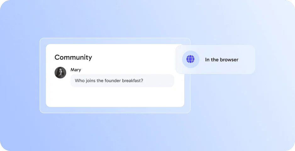 Community Building ‑ engage guests beyond the event