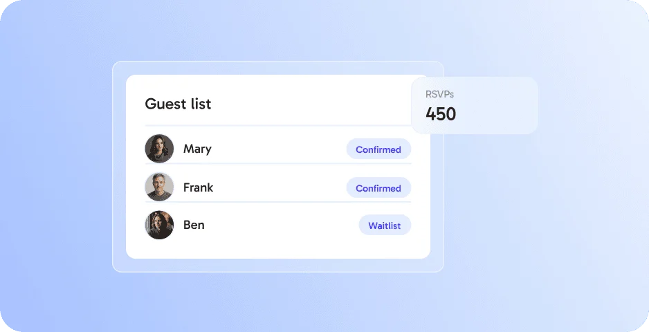 Event Management ‑ run all your events in one place