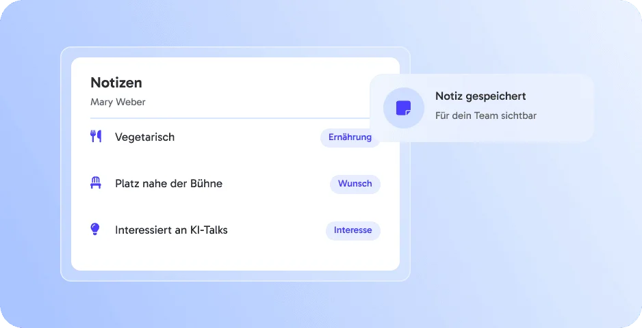Notizen & Vorlieben