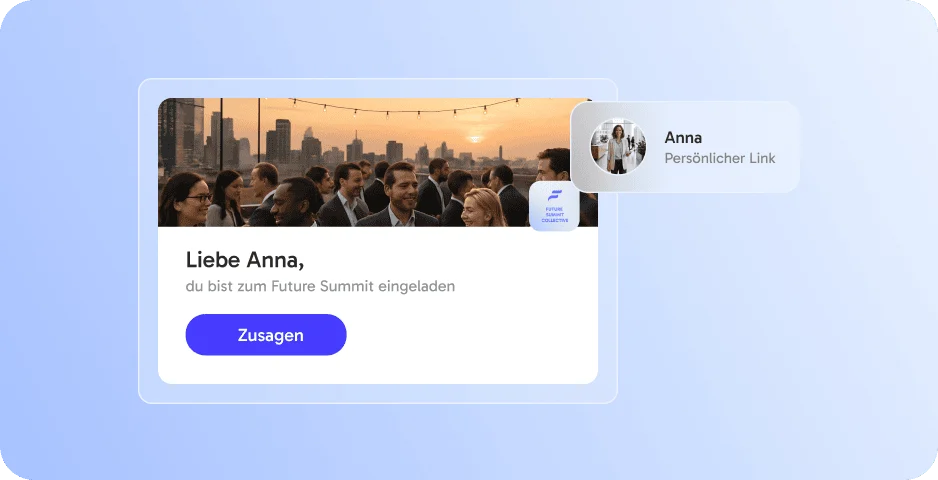 Smarte Gästeeinladungen