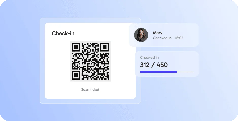 QR Check-in App ‑ smooth entry, zero chaos