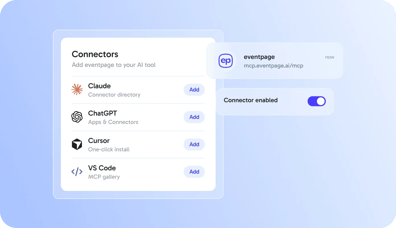 Add the connector