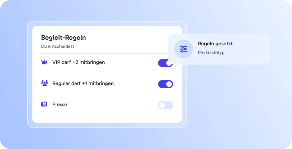 Regeln, die du bestimmst
