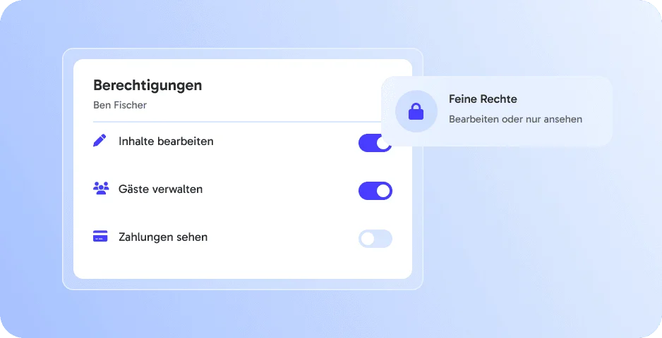 Bearbeiten oder nur ansehen