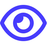 Lila Augensymbol. - eventpage.ai