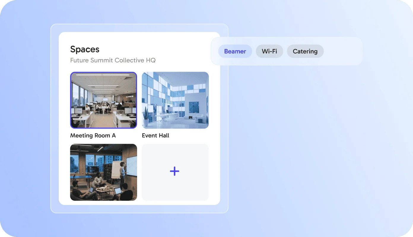 Create your spaces