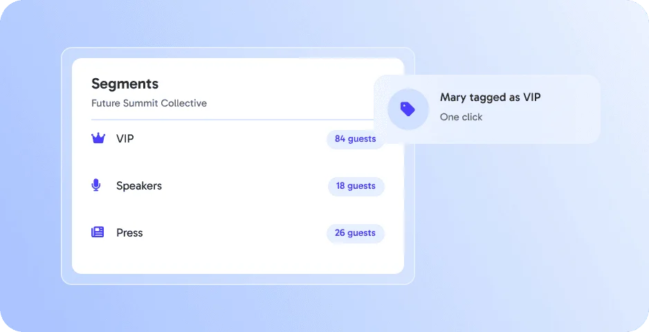 Guest Segments & Tags ‑ personalize every journey