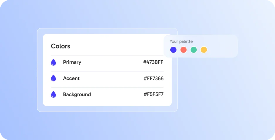 Custom colors
