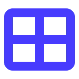 Symbol für das Rasterlayout. - eventpage.ai
