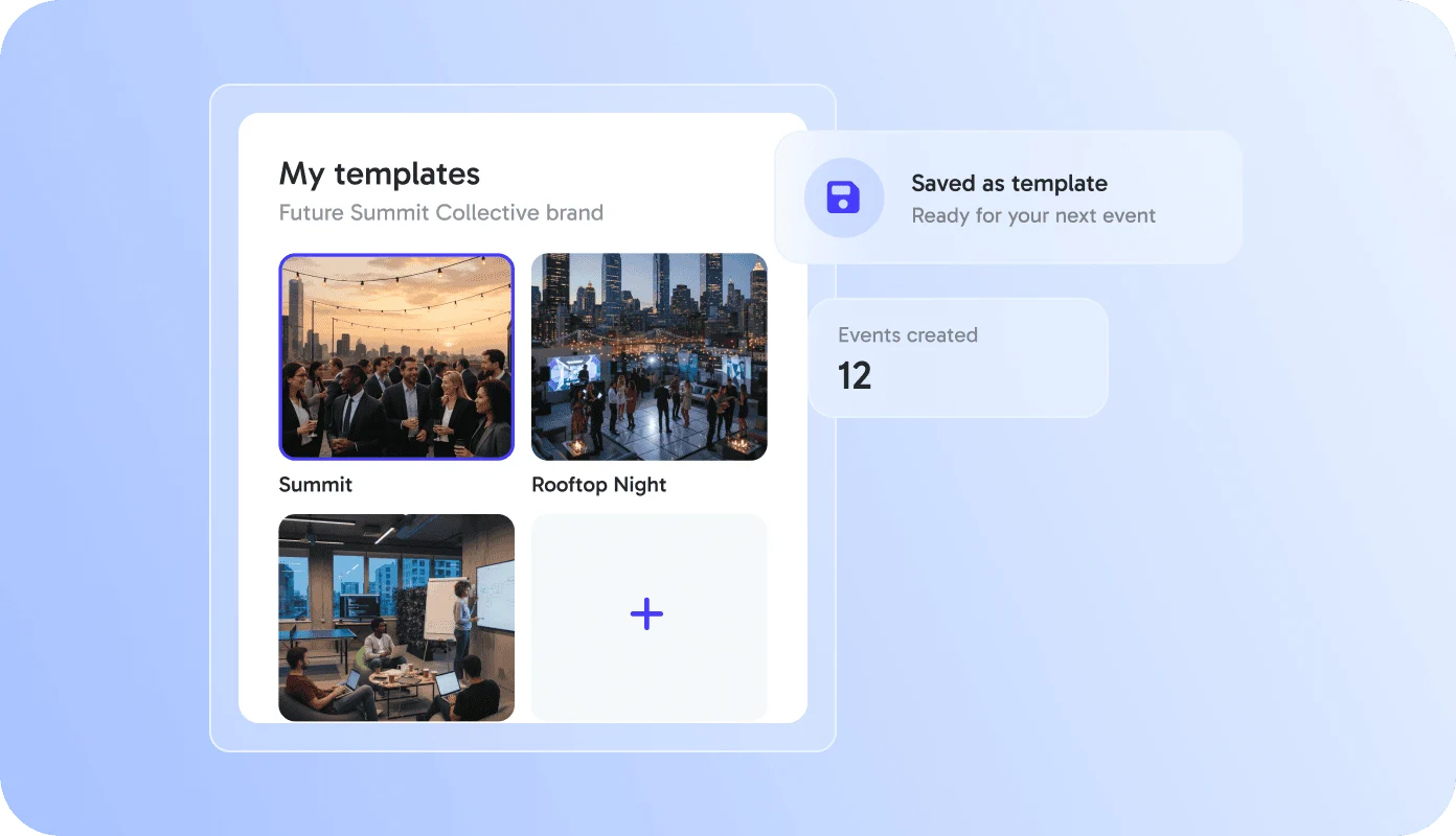 Step 3: Your own branded templates