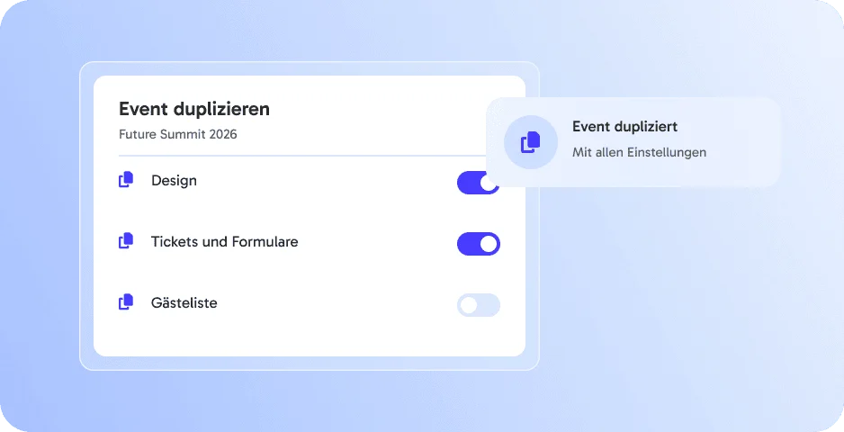 Events duplizieren